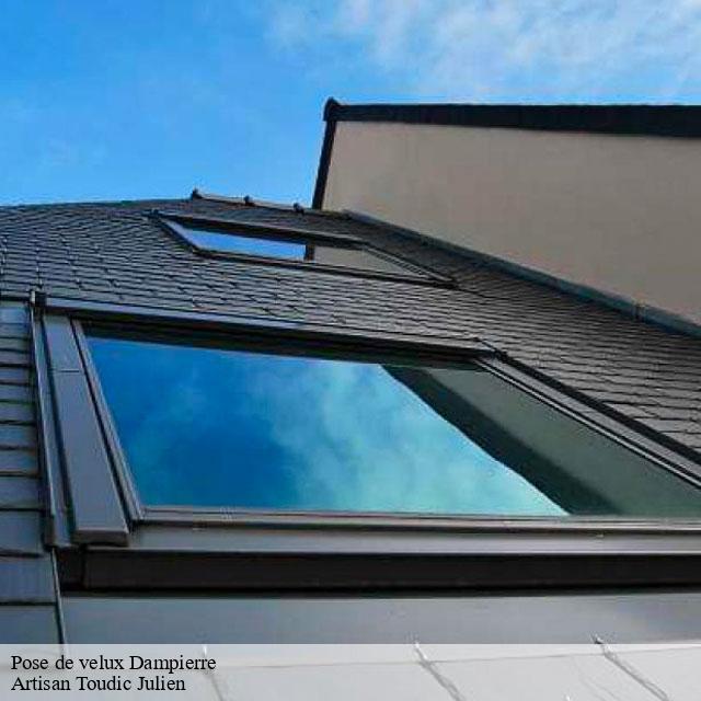 Pose de velux  dampierre-14350 Artisan Toudic Julien